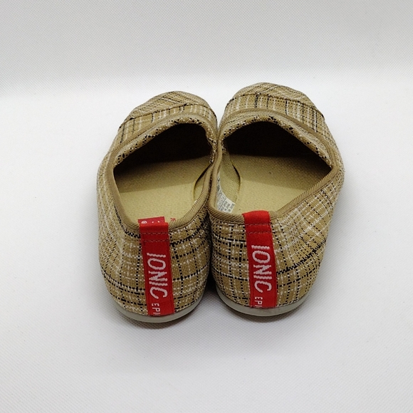 IONIC Yellow Stripes Paris Slip-On Flats SIZE 6.5 - Picture 5 of 8